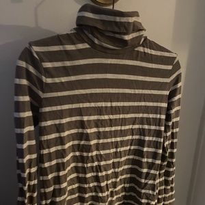 Madewell striped turtleneck